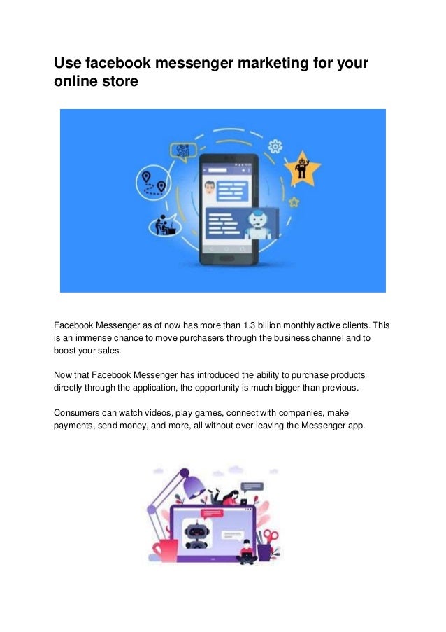 Use Facebook Messenger Marketing For Your Online Store