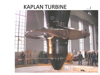 KAPLAN TURBINE …1
 