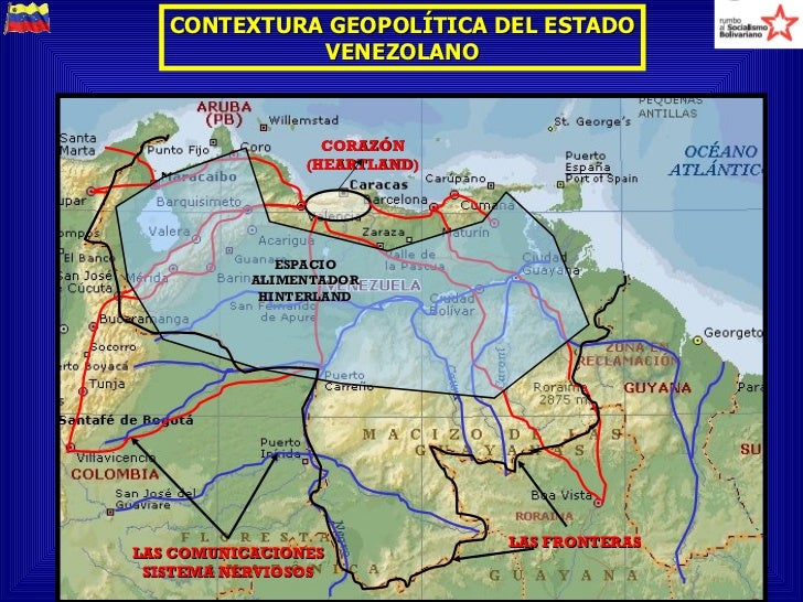 Resultado de imagen para imagenes de geopolitica venezolana