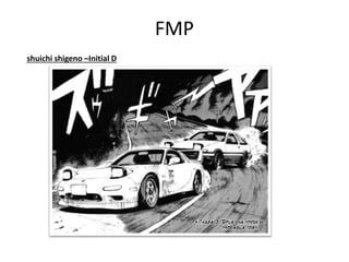 FMP
shuichi shigeno –Initial D
 