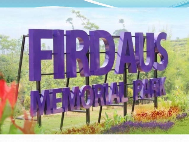 085100042009 T Sel Pemakaman Firdaus Rumah Masa Depan