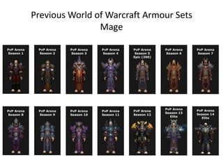 Fmp  world of warcraft armour sets design tg
