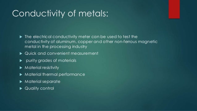 law test proper conductivity electrical meter law test proper conductivity electrical meter
