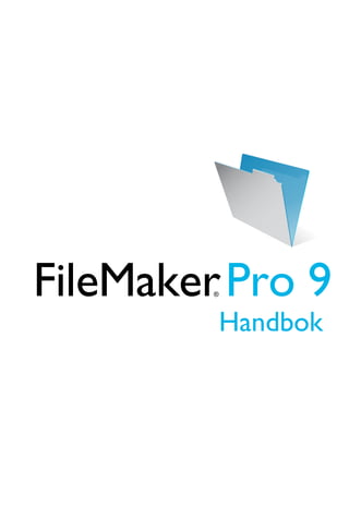 FileMaker Pro 9
         ®




             Handbok
 