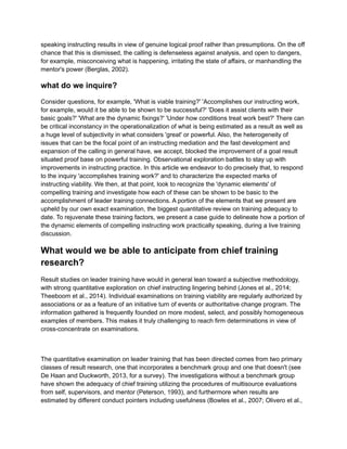 speaking instructing results in view of genuine logical proof rather than presumptions. On the off
chance that this is dis...