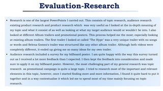 Fmp evaluation 