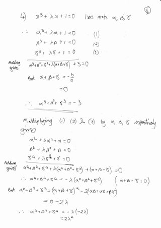 (l)
(t
F)
A5+ )p i/ =0
63r -h( r t'- D
4 )t3+ ))r + I =0 lxn t"tt q) srf
=Q
oq3 + (sut (5 = - 3
a"il"
K^at
+
b
c(
0+r)oQ+o'rt1'za+
6r4rt 4+ dl "6
i=o
tt't/t^rb*g (,) (4 X (g
t
a1 J',q2t o( :0
ph+)pt+A:Q
{4 rz(ir(:e
g or) o1,6 ,rFrry
ArAJdn
Sd qh+ &4+6offi t) n(""t "6) =Q
q= rA{+ () ( q+ 16 + -lg
= o)
=- 2("6-r q(.,, p
I
(-:D
 