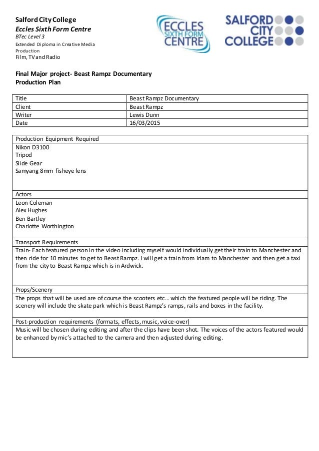 tv production schedule template