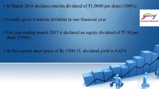 dividend policy of godrej consumer products Godrej consumer products announced its q4 results on tuesday the company’s net profits for the march quarter rose 18% from rs 251 crore (in the corresponding. dividend policy of godrej consumer products Godrej consumer products announced its q4 results on tuesday the company’s net profits for the march quarter rose 18% from rs 251 crore (in the corresponding.