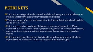 Use of mathematical models for specification and validation in formal methods