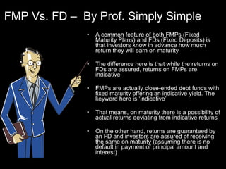 FMP Vs. FD –  By Prof. Simply Simple ,[object Object],[object Object],[object Object],[object Object],[object Object]