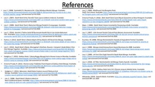 References
• Loo,E. (2008). Eyeshield21's MuratatoDo 1-ShotWindowWasherManga. Available:
https://www.animenewsnetwork.com/news/2008-01-29/eyeshield-21s-murata-to-do-1-shot-
window-washer-manga.Lastaccessed1stFeb2020.
• Loo,E. (2007). DeathNoteArtist,NovelistTeam Up on UrōboeUroboros. Available:
https://www.animenewsnetwork.com/news/2007-12-27/death-note-artist-novelist-team-up-on-
uroboe-uroboros.Lastaccessed1stFeb2020.
• Loo,E. (2008). DeathNoteTeam's BakumanMangaPostedin4 Languages. Available:
https://www.animenewsnetwork.com/news/2008-08-19/death-note-team-bakuman-manga-
posted-in-4-languages.Lastaccessed1stFeb2020.
• Loo,E. (2014). Kenshin's Takeru Satoh&RyunosukeKamikiStarinLive-ActionBakuman
Film. Available:https://www.animenewsnetwork.com/news/2014-05-06/kenshin-takeru-satoh-and-
ryunosuke-kamiki-stars-in-live-action-bakuman-film.Lastaccessed1stFeb2020.
• Nelkin, S.(2013).Death Note'sObataAdaptsAllYouNeedIs Kill NovelIntoManga. Available:
https://www.animenewsnetwork.com/news/2013-11-30/death-note-obata-adapts-all-you-need-is-
kill-novel-into-manga.Lastaccessed1stFeb2020.
• Loo,E. (2014). DeathNote'sObata, Monogatari's NisiOisin,Rosario +Vampire'sIkedaMake2 One-
ShotManga Together. Available:https://www.animenewsnetwork.com/news/2014-09-30/death-
note-obata-monogatari-nisioisin-rosario-vampire-ikeda-make-2-one-shot-manga-together/.79373.
Last accessed1st Feb2020.
• Hodgkins,C.(2015). GakkyuHotei, Cyborg Roggy Manga End in Shonen Jump on Monday.Available:
https://www.animenewsnetwork.com/news/2015-05-07/gakkyu-hotei-cyborg-roggy-manga-end-in-
shonen-jump-on-monday/.87908.Last accessed1st Feb2020.
• AntonioPineda,R.(2015). Shonen Jump+PublishesFinalChapterof Gakkyu HoteiManga. Available:
https://www.animenewsnetwork.com/news/2015-05-28/shonen-jump-publishes-final-chapter-of-
gakkyu-hotei-manga/.88624.Last accessed1st Feb2020.
• Hodgkins,C.(2015). Bakuman,DeathNoteCreatorsLaunchPlatinumEnd
Manga. Available:https://www.animenewsnetwork.com/news/2015-09-24/bakuman-death-note-
creators-launch-platinum-end-manga/.93322.Last accessed1st Feb2020.
• Loo,E. (2008). DeathNote'sObatato Workon
NextCastlevaniaGame. Available:https://www.animenewsnetwork.com/news/2008-07-02/death-
note-obata-to-work-on-next-castlevania-game.Lastaccessed1stFeb2020.
• Loo,E. (2009). Madhouse'sAoiBungakuPosts
Staff, CastLineup.Available:https://www.animenewsnetwork.com/news/2009-09-22/madhouse-
aoi-bungaku-posts-staff-cast-lineup.Lastaccessed1stFeb2020.
• AntonioPineda,R.(2016). 2016 Death NoteCastsMiyukiSawashiro asNewShinigami. Available:
https://www.animenewsnetwork.com/news/2016-09-12/2016-death-note-casts-miyuki-
sawashiro-as-new-shinigami/.106348. Last accessed1st Feb2020.
• Mays, J.(2006). Death NoteCreatorArrestedforPossessingaKnife. Available:
https://www.animenewsnetwork.com/news/2006-09-07/death-note-creator-arrested-for-
possessing-a-knife.Lastaccessed2ndFeb2020.
• Loo,E. (2007). 11th AnnualTezuka CulturalPrizeWinners Announced. Available:
https://www.animenewsnetwork.com/news/2007-05-10/11th-annual-tezuka-cultural-prize-
winners-announced.Lastaccessed2ndFeb2020.
• Koulikov,M.(2008). MangaNominated forAwardsatAngoulemeFestival. Available:
https://www.animenewsnetwork.com/news/2008-01-22/manga-nominated-for-awards-at-
angouleme-festival.Lastaccessed2ndFeb2020.
• Loo,E. (2008). Manga Listed Among EisnerAward Nomineesfor2008. Available:
https://www.animenewsnetwork.com/news/2008-04-14/manga-listed-among-eisner-award-
nominees-for-2008.Last accessed2ndFeb2020.
• Loo,E. (2008). UKFansGive Eagle AwardtoDeathNoteManga. Available:
https://www.animenewsnetwork.com/news/2008-05-14/uk-fans-give-eagle-award-to-death-note-
manga.Last accessed2nd Feb2020.
• Loo,E. (2010). 10 Titles Nominated for3rd Manga Taisho Awards. Available:
https://www.animenewsnetwork.com/news/2010-01-18/10-titles-nominated-for-3rd-manga-
taisho-awards.Lastaccessed2ndFeb2020.
• Loveridge,L.(2014). Gakkyu Hotei Joins Viz's Shonen Jump asWeekly Series.Available:
https://www.animenewsnetwork.com/news/2014-12-15/gakkyu-hotei-joins-viz-shonen-jump-as-
weekly-series/.82197. Last accessed2ndFeb2020.
• Wikipedia.(2019). TakeshiObata. Available:https://en.wikipedia.org/wiki/Takeshi_Obata.Last
accessed28th Jan 2020.
 