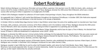 Robert Rodriguez
Robert Anthony Rodriguez is an American filmmaker and visual effects supervisor that was born June 20, 1968. He shoots, edits, produces, and
scores a lot of his movies in Mexico and in his main state of Texas. Rodriguez directed the 1992 action flick El Mariachi, which was a market
success after earning $2 million in opposition to a budget plan of $7,000.
In March 2014, Rodriguez revealed his collection of Frank Frazetta initial paintings in Austin, Texas, throughout the SXSW celebration.
He supposedly had a "dalliance" with starlet Rose McGowan throughout the shooting of Grindhouse. In October 2007, Elle Publication exposed
that Rodríguez had actually cast McGowan in the title function in his remake of Barbarella.
In October 2010, he strolled Alexa Vega (Carmen Cortez in Spy Children series) down the aisle at her wedding event to manufacturer Sean Covel.
He shoots, edits, produces, and scores numerous of his flicks in Mexico and in his residence state of Texas. Rodriguez directed the 1992 action
movie El Mariachi, which was a business success after making $2 million in opposition to a spending plan of $7,000.
The flick generated 2 follows up understood jointly as the Mexico Trilogy: Desperado and As Soon As Upon a Time in Mexico. He directed From
Sunset Till Dawn in 1996 and established its tv adjustment series (2014-- 2016).
Rodriguez co-directed the 2005 neo-noir criminal activity thriller anthology Sin City (adjusted from the graphic book of the very same name) and
the 2014 follow up, Sin City: A Dame to Eliminate For. Rodriguez likewise directed the Spy Kids movies, The Professors, The Experiences of
Sharkboy and Lavagirl, World Horror, Machete, and Alita: Fight Angel.
He is the very best buddy and regular partner of filmmaker Quentin Tarantino, who established the production business A Band Apart, of which
Rodriguez was a member. In December 2013, Rodriguez introduced his own cable channel, El Rey.
Rodríguez revealed in April 2006 that he and his other half Elizabeth Avellán, with whom he had 5 kids (Rocket, Racer, Rebel, Rogue, and
Rhiannon), had actually separated after 16 years of marital relationship. Avellán has actually continued to produce many of his flicks because the
split-up, so their expert relationship has actually continued.
 