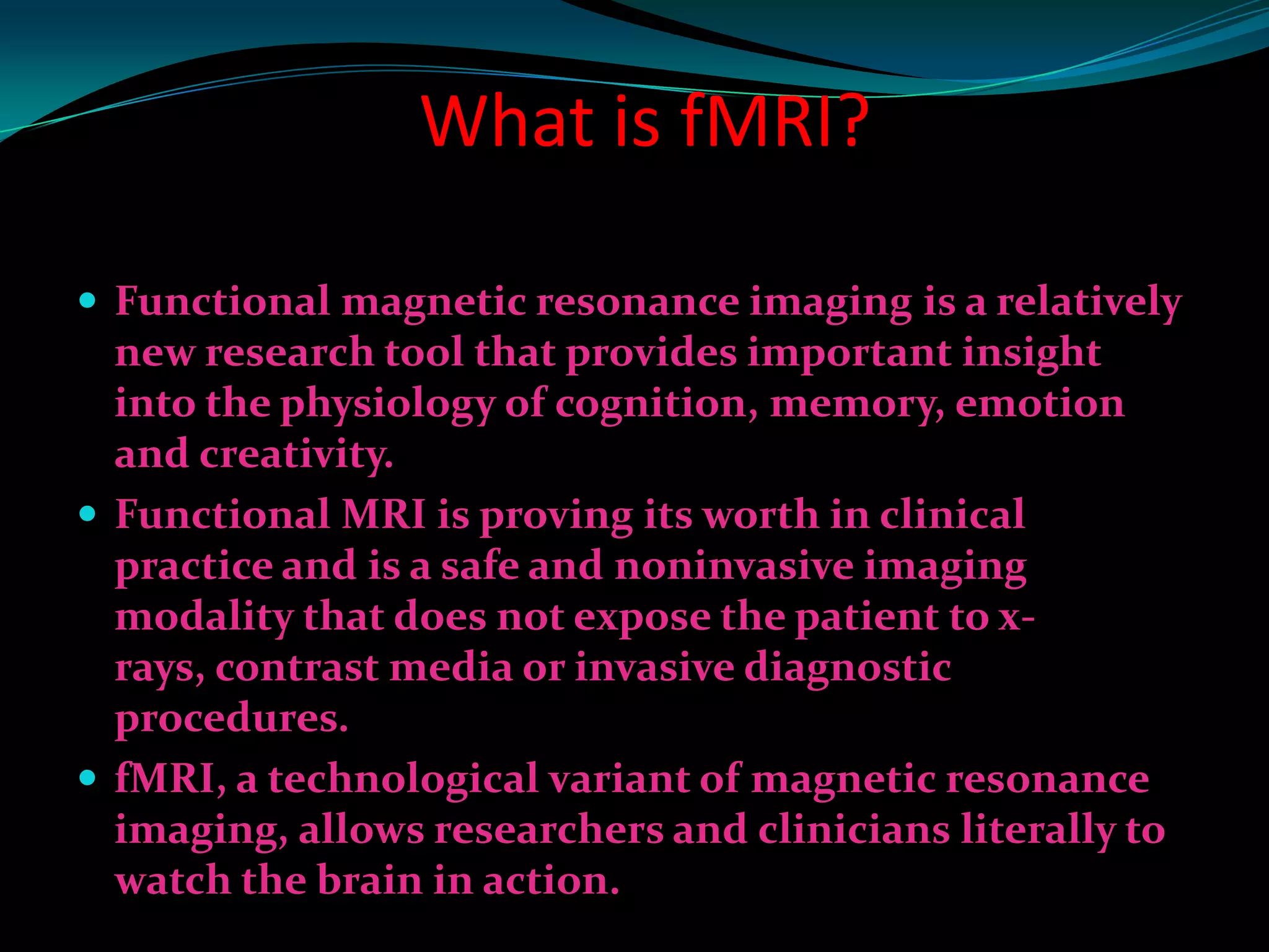 fMRI Presentation