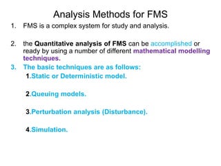 Flexible manufacturing systems (FMS) | PPTX