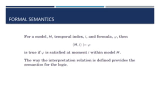 Comprehensive Introduction to Temporal Logic and Its Applications in ...