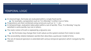 Comprehensive Introduction to Temporal Logic and Its Applications in ...