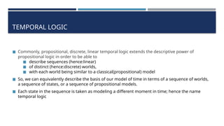 Comprehensive Introduction to Temporal Logic and Its Applications in ...