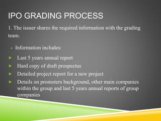ipo grading | PPTX