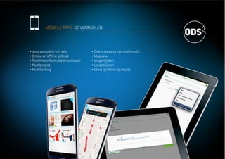 MOBIELE APPS: DE VOORDELEN
 