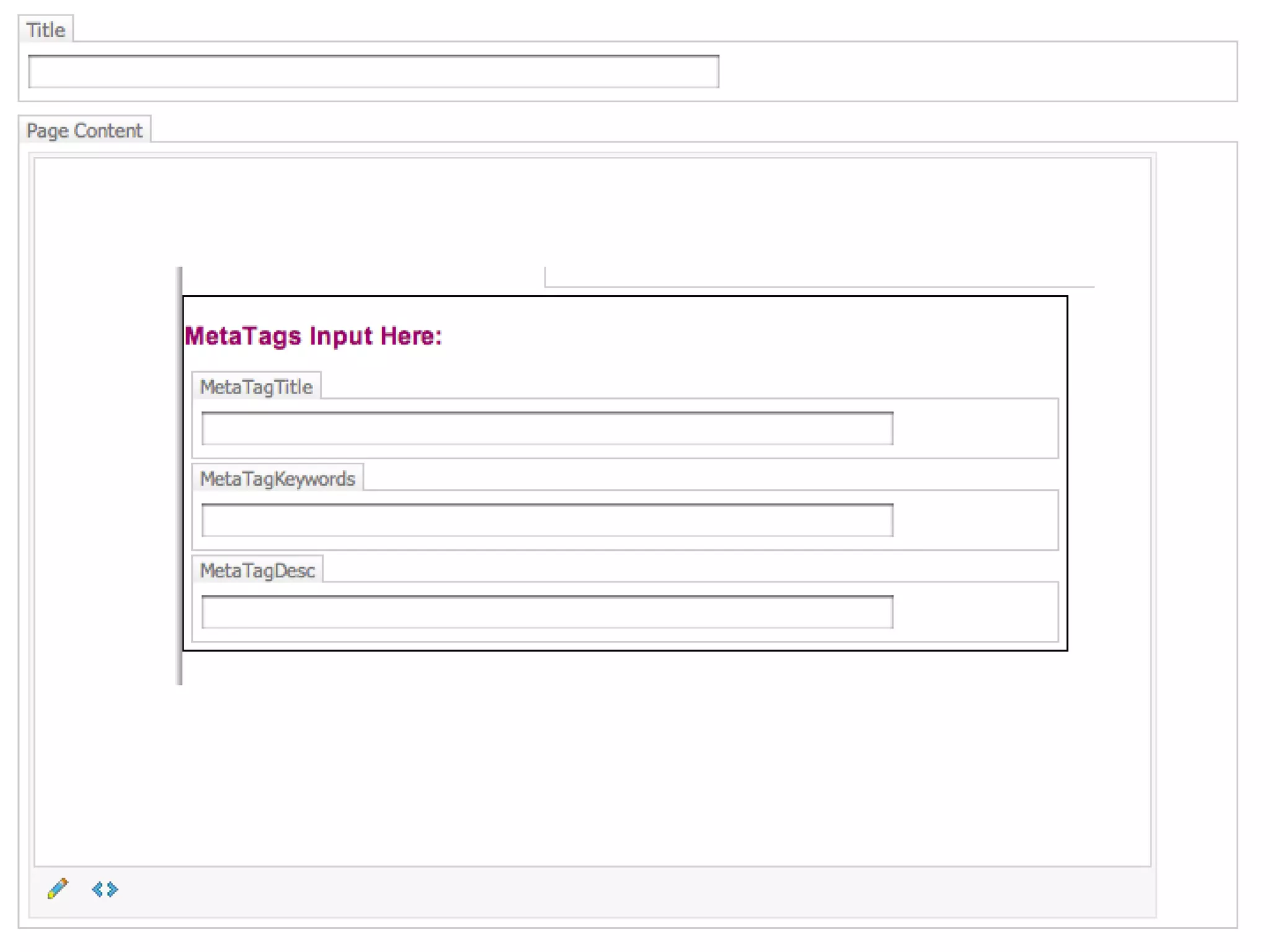 Enter the page title (your name) Insert 1 X 3 table enter relevant attributes Editing Staff Directory 