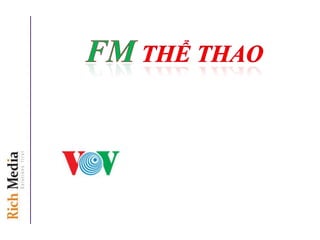 FM Thể Thao - Gói Radio VOV Ngoại Hạng Anh