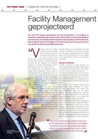 Facility Management geprojecteerd naar 2030 - Profacility Guide 2014 | PDF