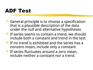 FMT_lecture_6_2025.ppt Lecture notes on stationarity and cointergration ...