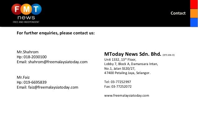 Fmt Media Kit 2015