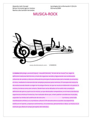 MUSICA-ROCK