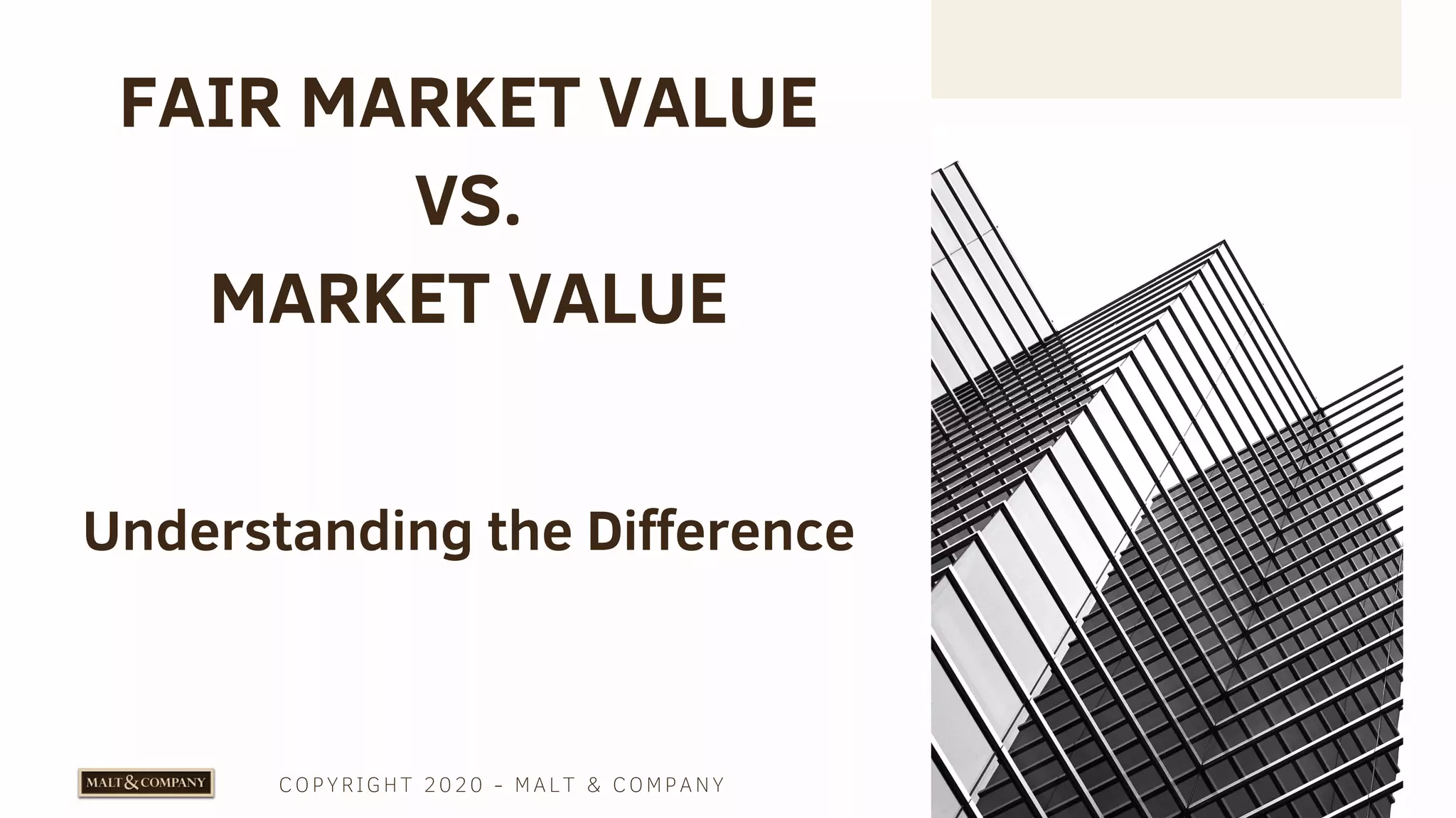 Fair Market Value vs Market Value | PDF