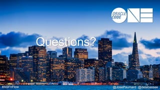 #ASFnFlow @JosePaumard @delabassee
Questions?
 