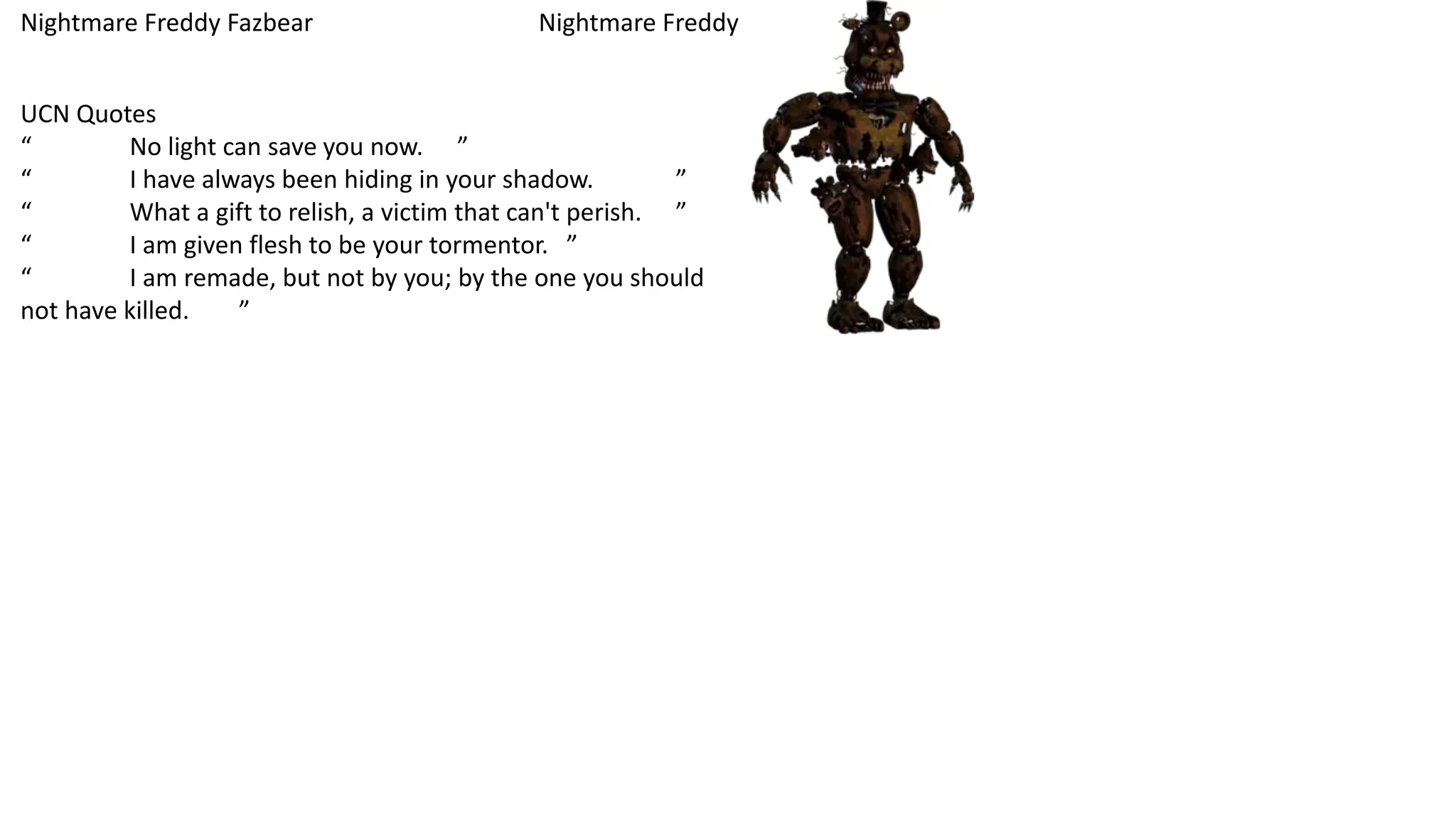 Fnaf Lore Pptx Pptx