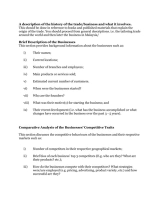 Trade Research Assignment Example Assignment 2 - Research Assignment | DOC
