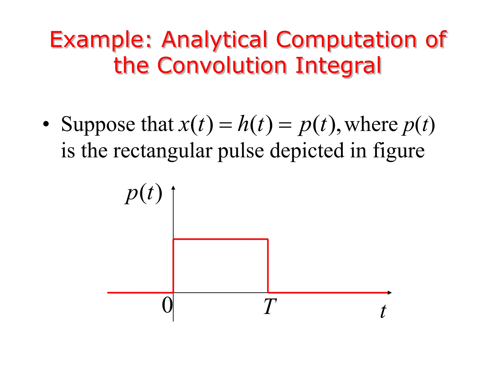 Convolution representation impulse response | PPT