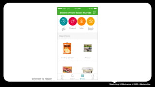 Sketching UI Workshop • 2020 • @katerutter
screenshot via Instacart
 
