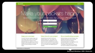 Sketching UI Workshop • 2020 • @katerutter
screenshots via BackerKit
 
