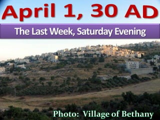 TheLastWeek,Saturday Evening
 