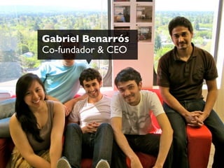 Gabriel Benarrós
Co-fundador & CEO
 