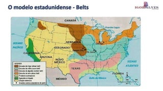 O modelo estadunidense - Belts
 