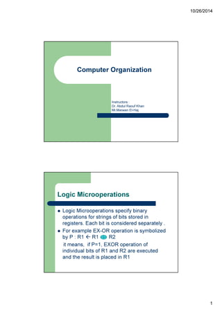 Lect3 organization 2 | PDF | Free Download