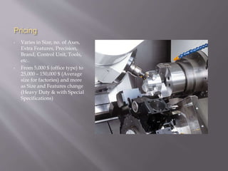 CNC, MultiAxis Lathe | PPT