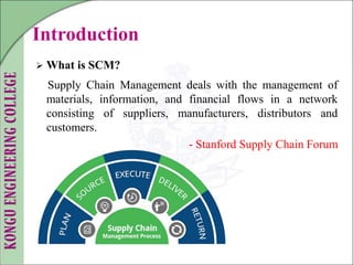 supply chain management in civil engineering | PPTX