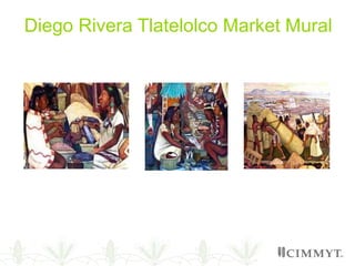 Diego Rivera Tlatelolco Market Mural
 