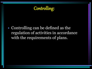 Functions of administration | PPTX
