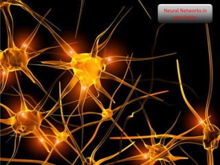 Neural Networks in
your brain.
 