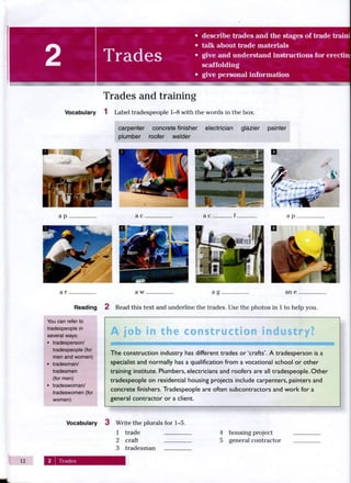 [04677] english for construction 1 | PDF