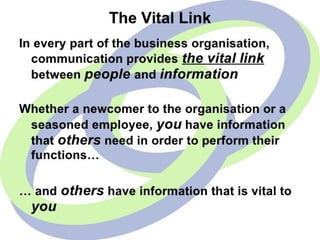 Organizational communication