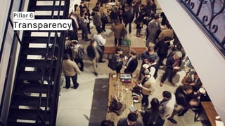 Pillar 6:
Transparency
 