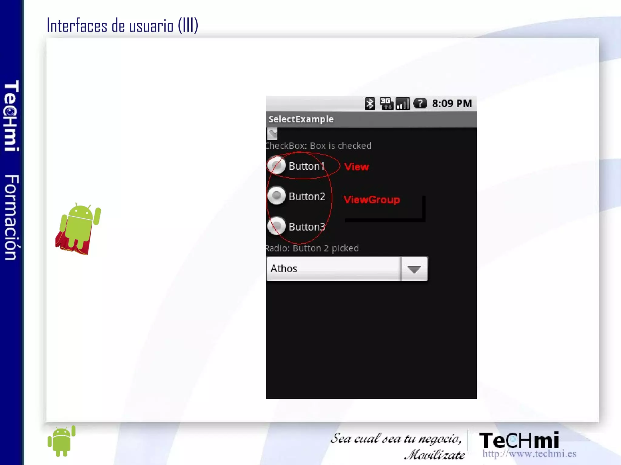 Interfaces de usuario (III) 